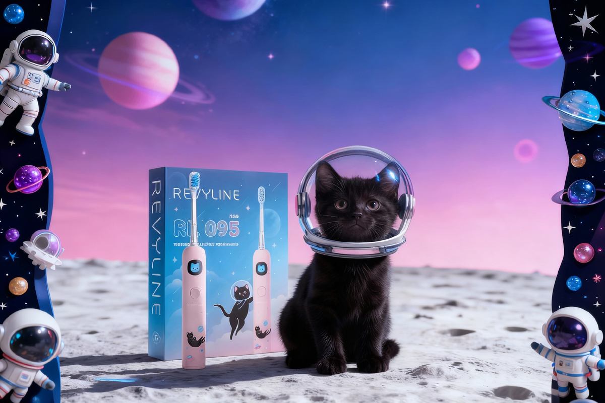 Звуковая зубная щетка для детей от 7 лет Revyline RL 095