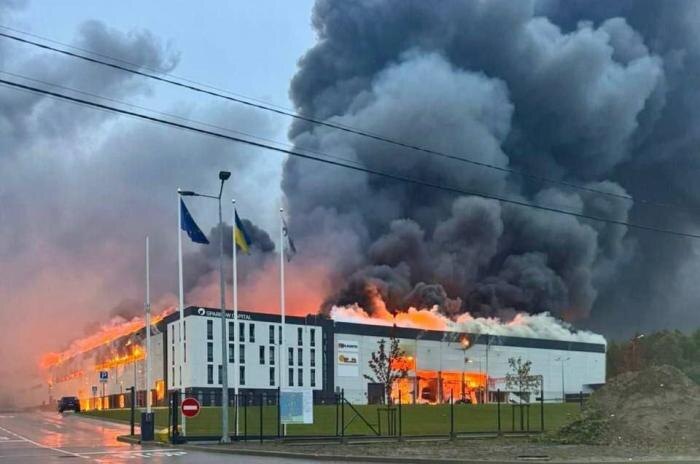 Целью удара во Львове стал индустриальный парк «Sparrow Park Lviv», источник Телеграм-канал Военный Осведомитель