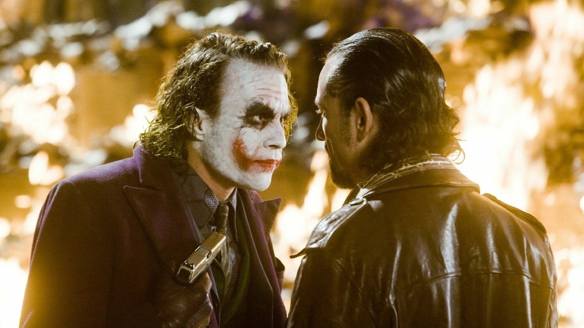 Кадр из фильма "Тёмный рыцарь"