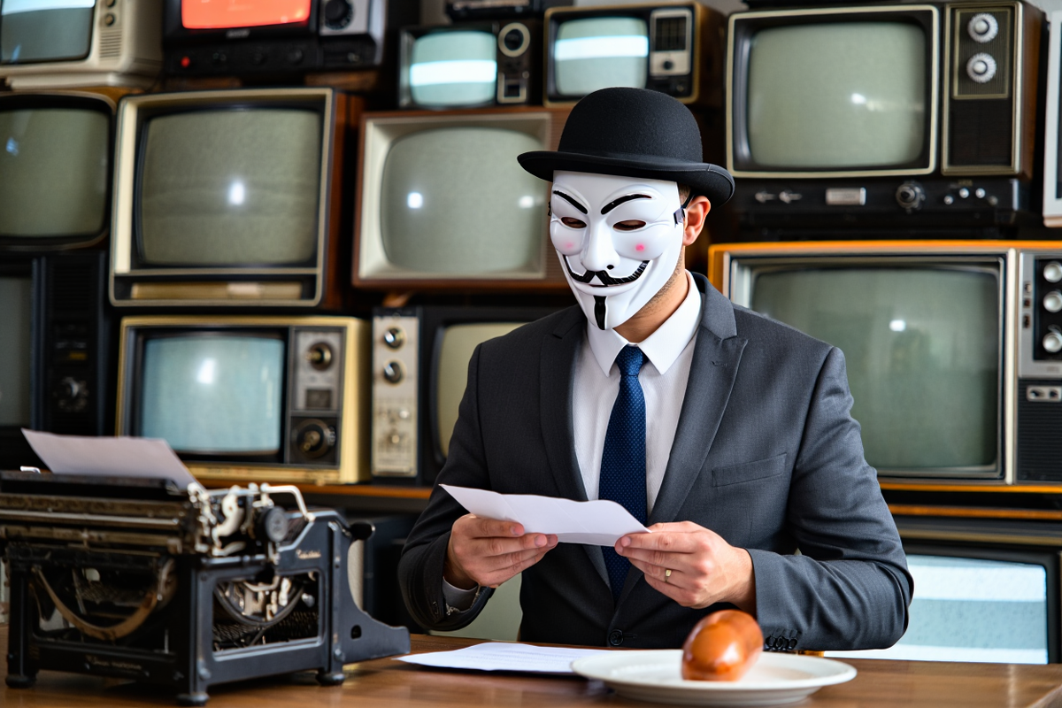 Мистерн Никто читает новости