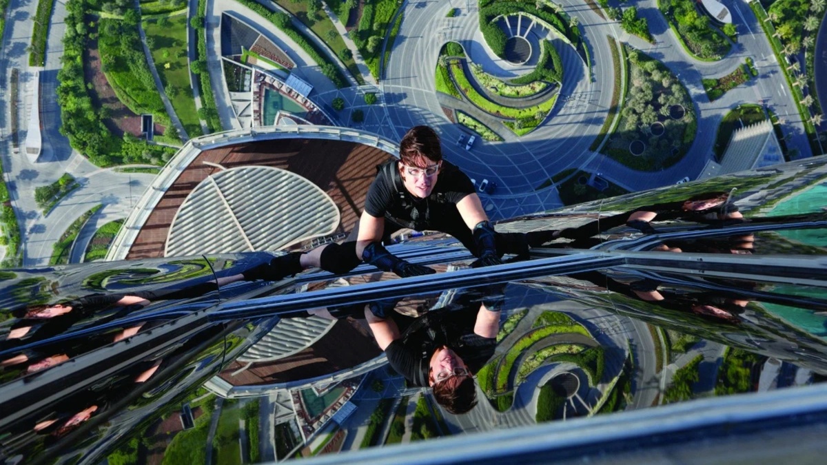 Кадр из фильма "Миссия невыполнима: Протокол Фантом"