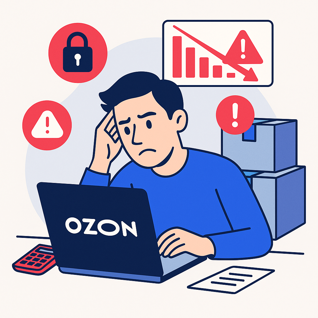 ТОП-10 ошибок селлеров Ozon и как их избежать