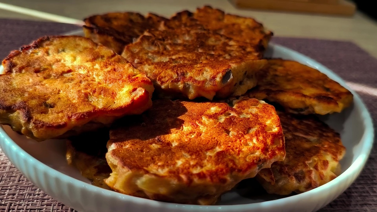 Цельнозерновые Оладьи.