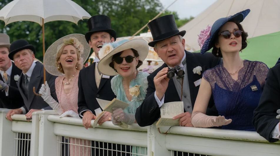 Кадр из фильма "Аббатство Даунтон 3" 2025 