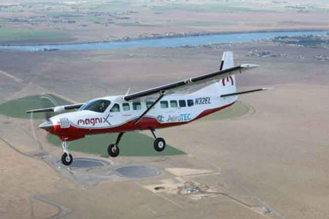 Электросамолет Cessna Caravan 208B MagniX