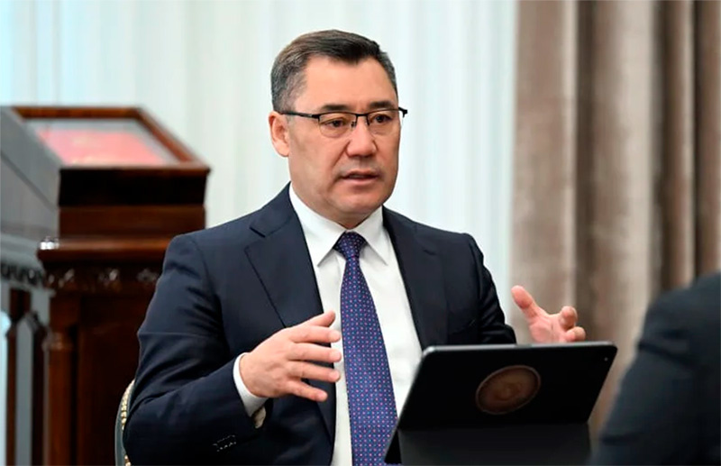 Садыр Жапаров. Фото с сайта kabar.kg