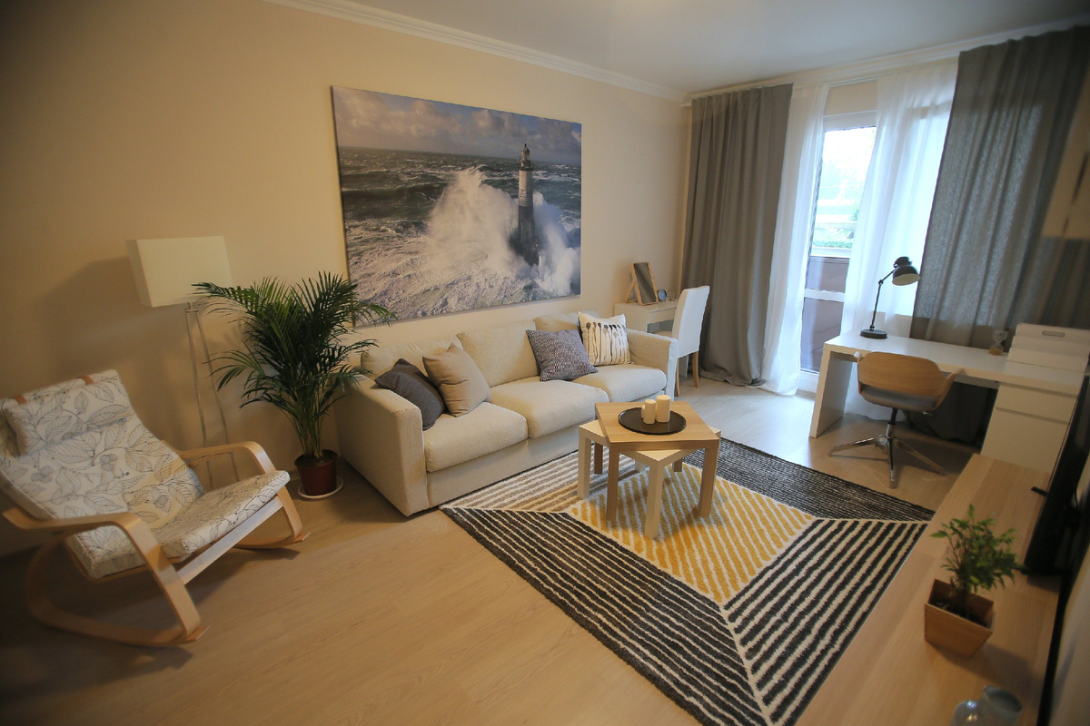 Квартира с отделкой и мебелью в новостройке © Sputnik