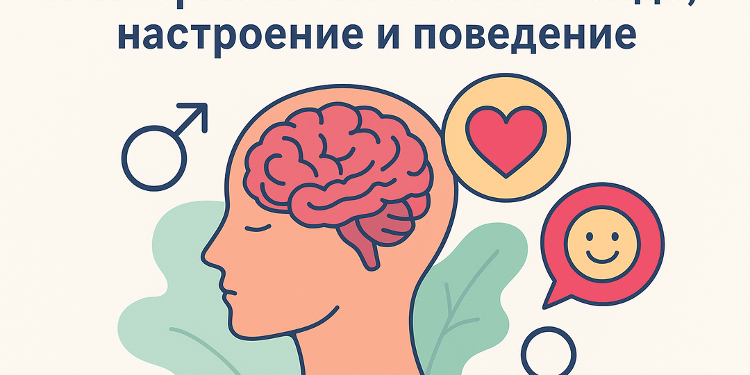 🧠 Как гормоны влияют на либидо, настроение и поведение