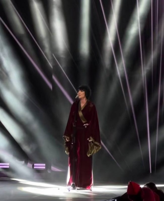    кадр из выступления