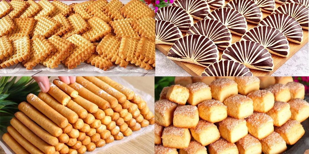 4 лучших рецепта печенья! Вкуснее, чем в магазине. Простая выпечка в чаю