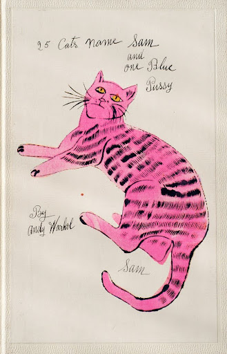 Обложка книги «25 котов по имени Сэм и одна голубая кошечка». 1954