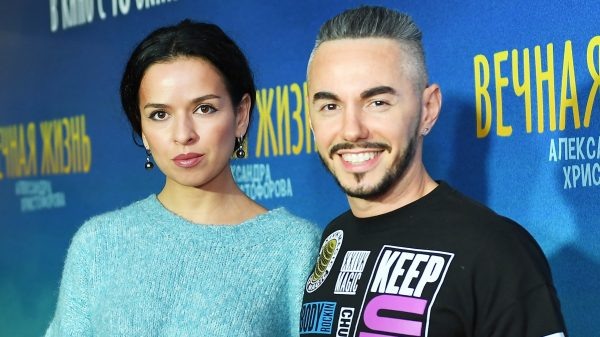    Тимур Родригез с бывшей женой. Фото: ТВЦ