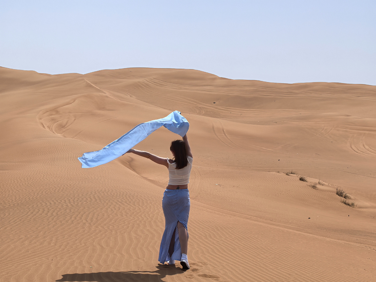 Где-то в пустыне ОАЭ