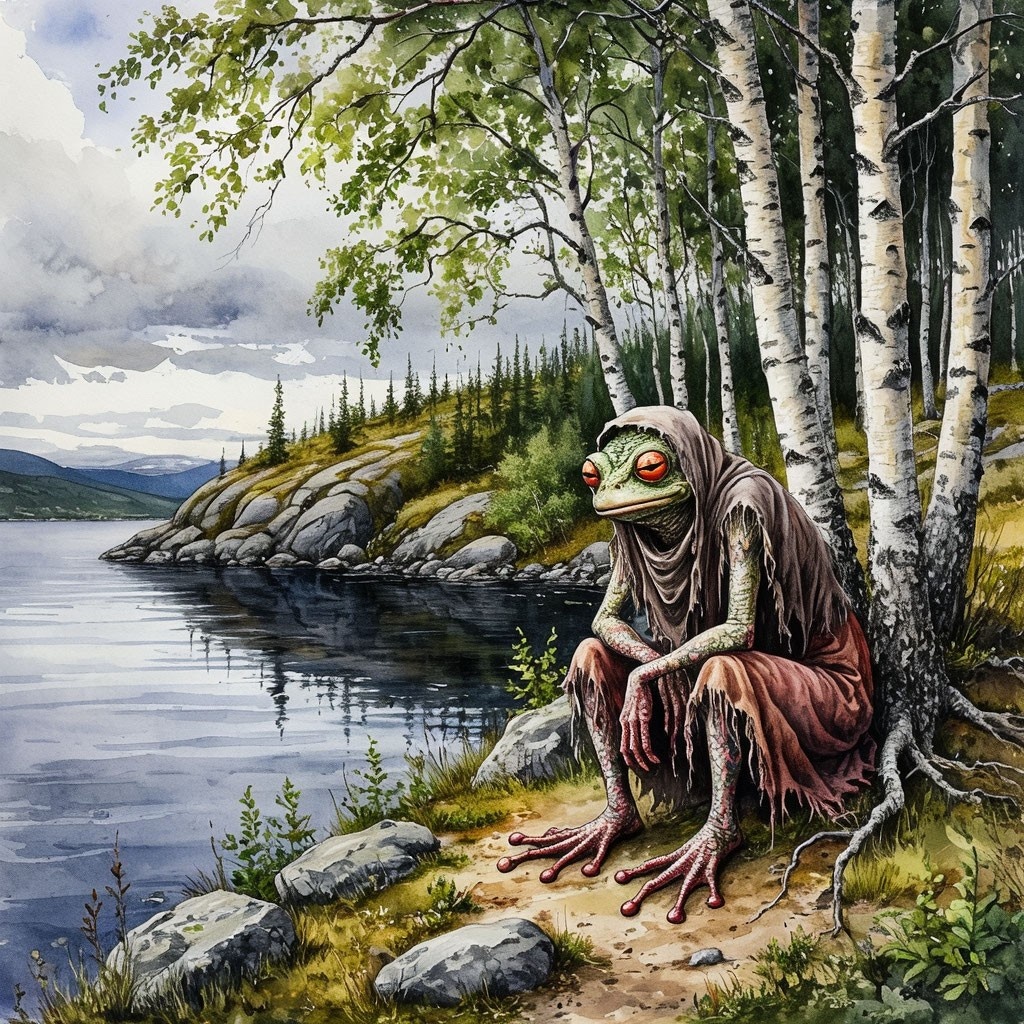 Может быть Оадзь до сих пор сидит и ждёт своего мужчину?