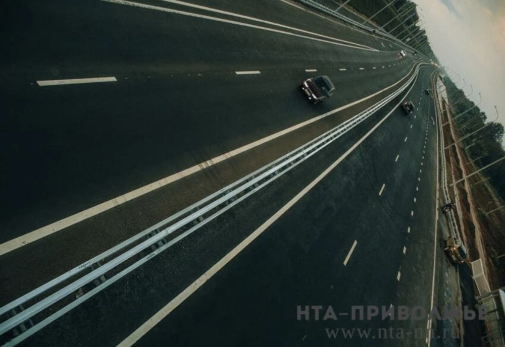    15 км шумовой разметки нанесли на М-12 в Чувашии