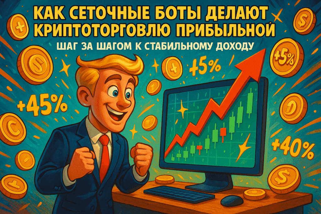    Как сеточные боты делают криптоторговлю прибыльной: шаг за шагом к стабильному доходу
