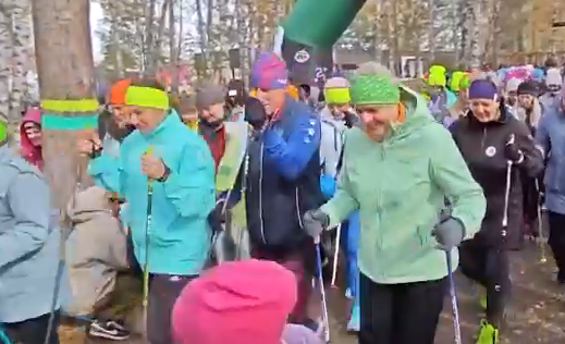     Красноярск присоединился к международной акции «День ходьбы»