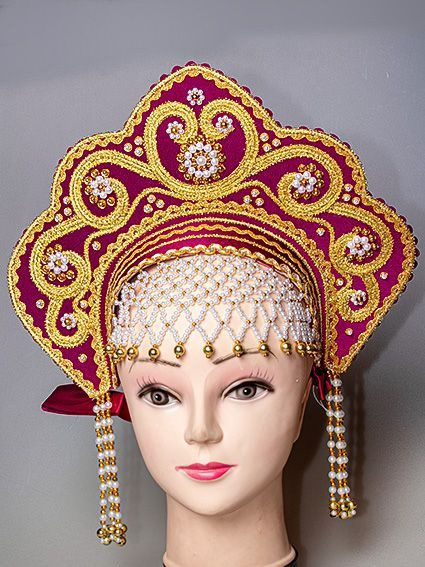 Типичный традиционный псевдоэтнический Кокошник