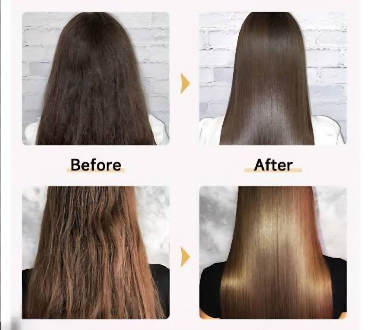 Такую красоту мы получим только после укладки феном/утюжком и при регулярном использовании!