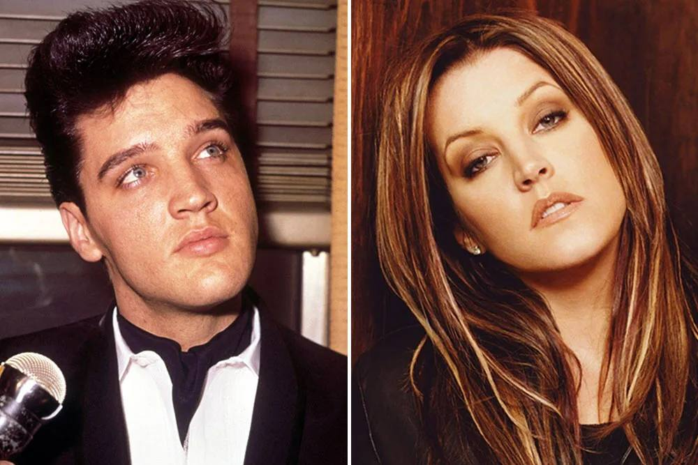 Элвис и его подросшая дочь