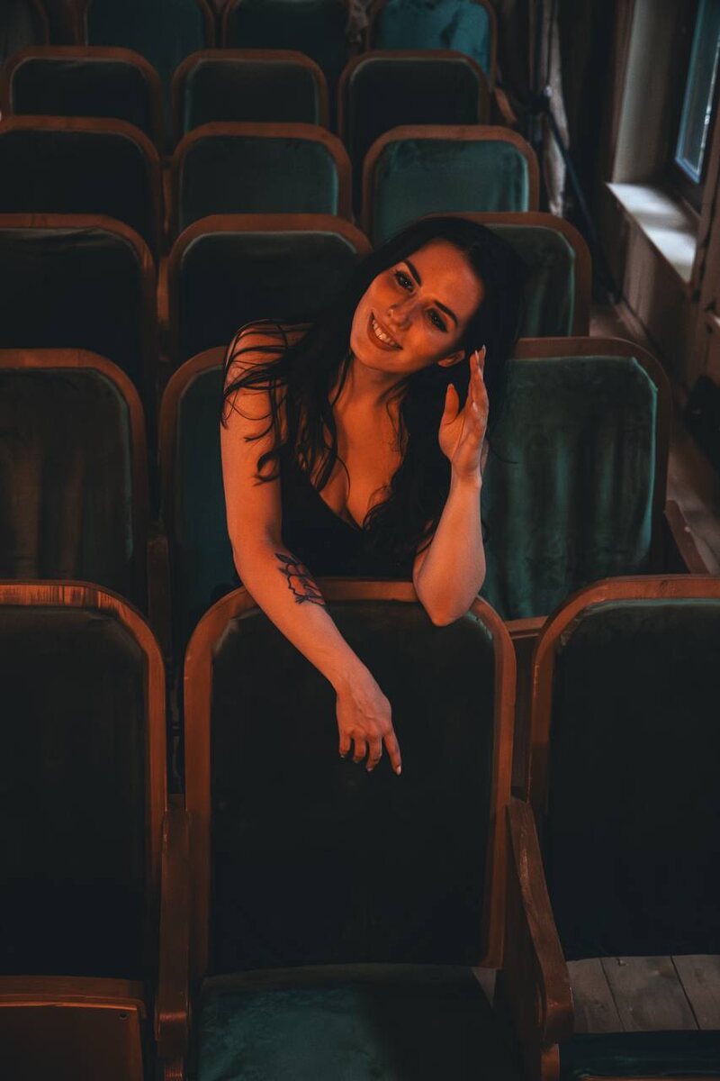 просто красивая я