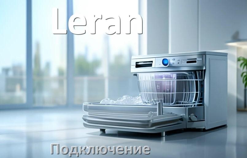 
Как подключить посудомоечную машину Leran к канализации и водопроводу
