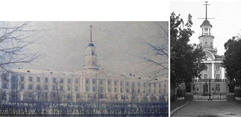 Фото главного корпуса ВВМУРЭ, 1953г постройки. 