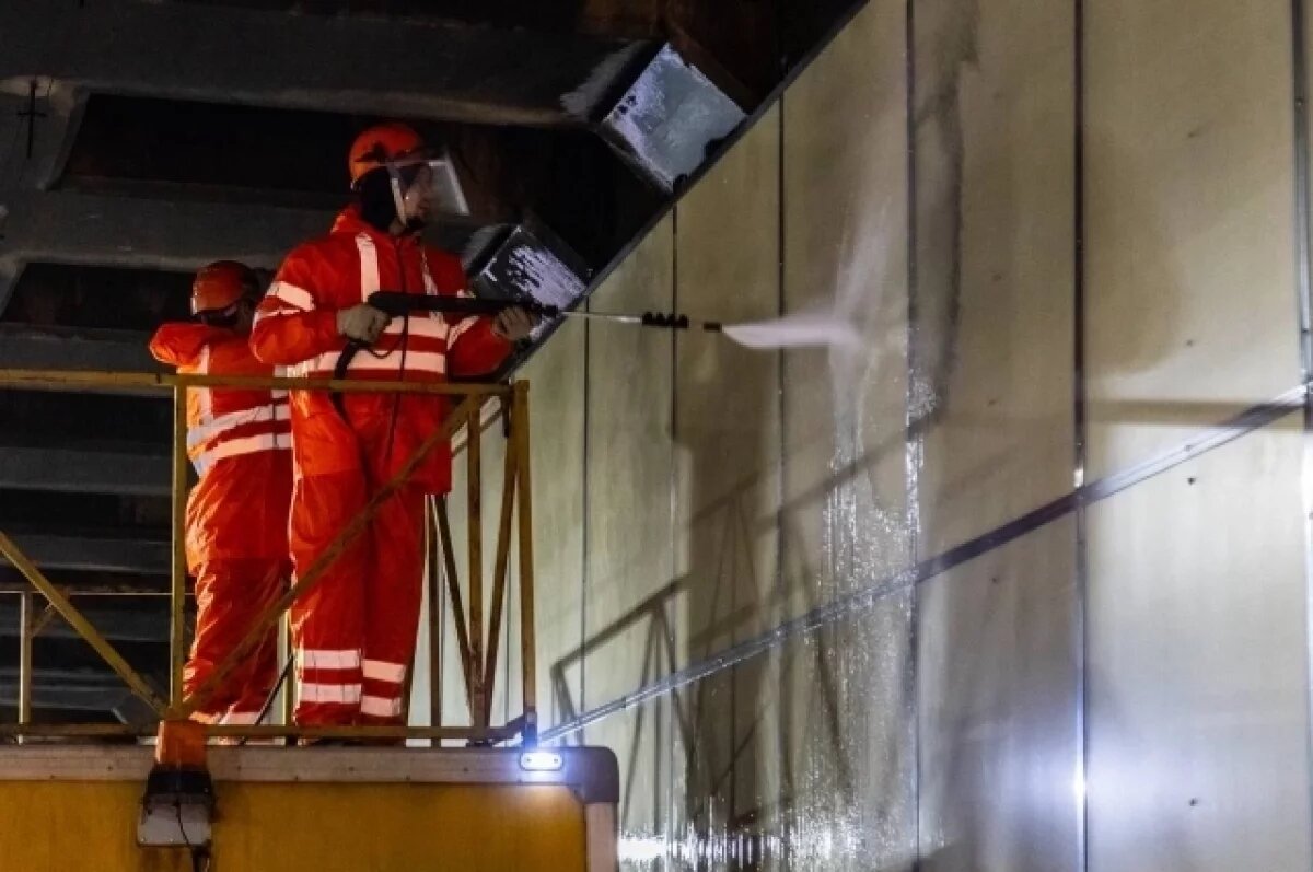    В столице проведена промывка Лефортовского тоннеля