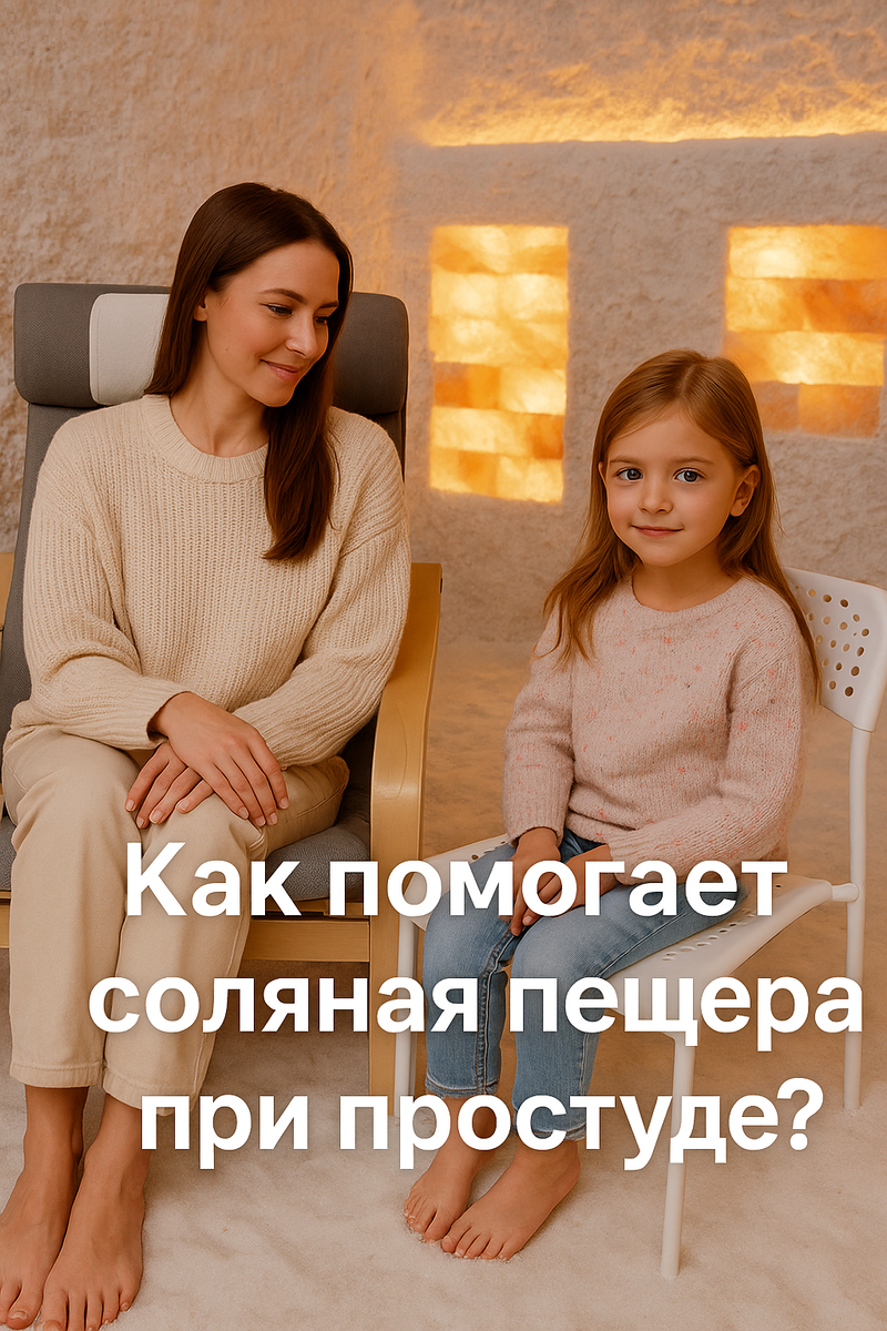 Как помогает соляная пещера при простуде?