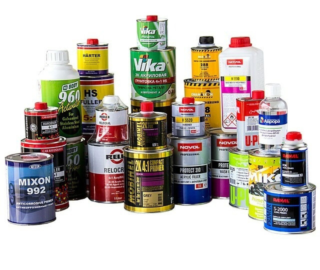 Первичные грунты (кислотный, эпоксидный).