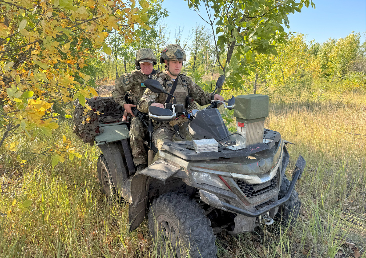 Химик и Американец перед выездом на боевую задачу