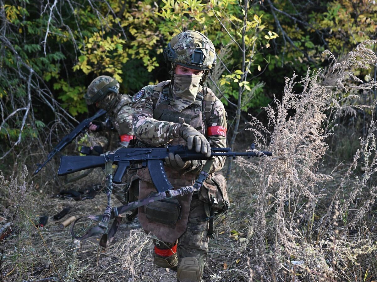    Российские военнослужащие© РИА Новости / Алексей Майшев