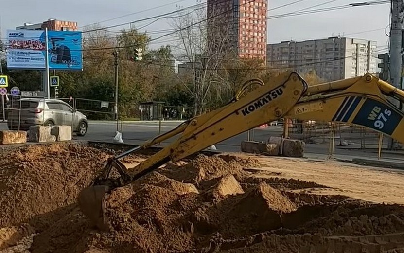    Ремонт на перекрестке Удмуртская – Авангардная – Кирова в Ижевске обещают завершить к 15 октября