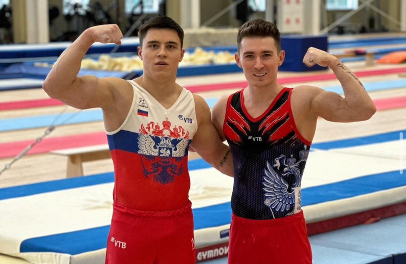 Олимпийские чемпионы - красавцы Никита Нагорный и Давид Белявский