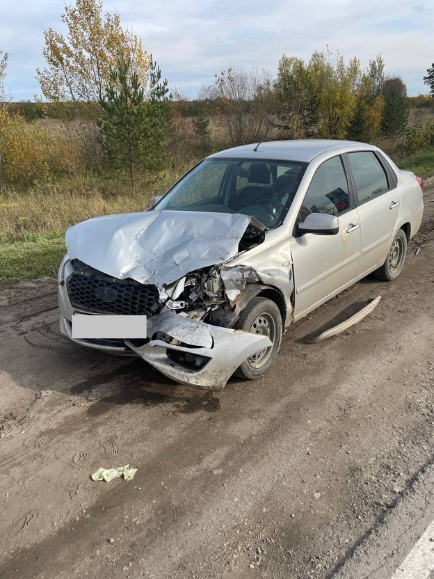    В Оричевском районе столкнулись «Датсун» и «Лада»: двое пострадали