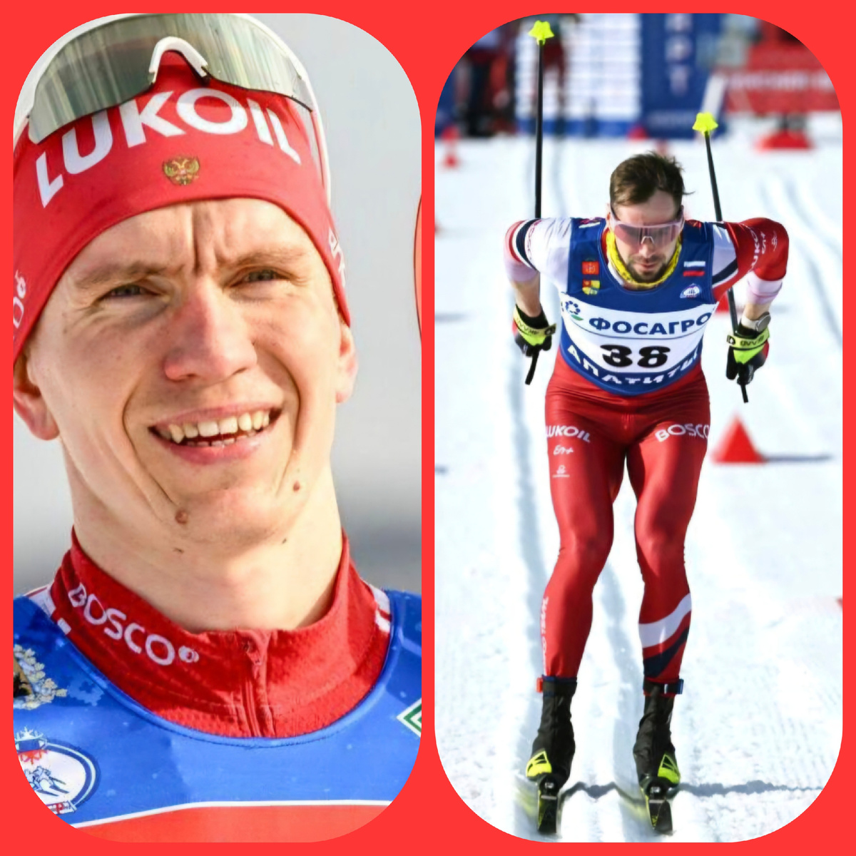 Большунов и Устюгов... Хотя бы так🤷‍♂️