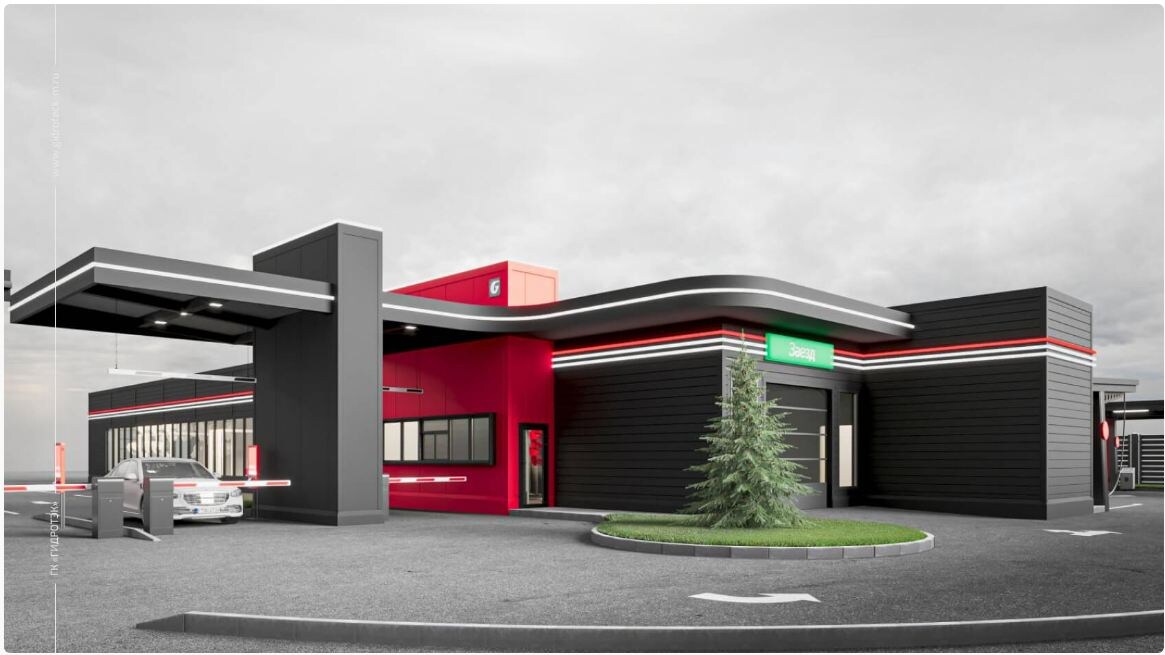 Туннельная автомойка конвейерного типа Гидротэк