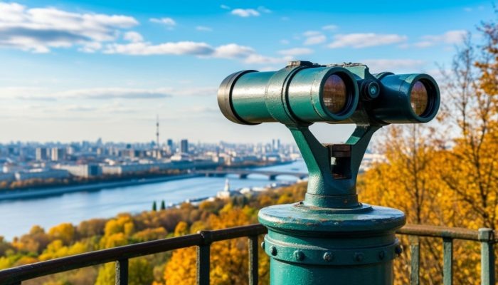 В Новосибирске на Михайловской набережной появится смотровой бинокль