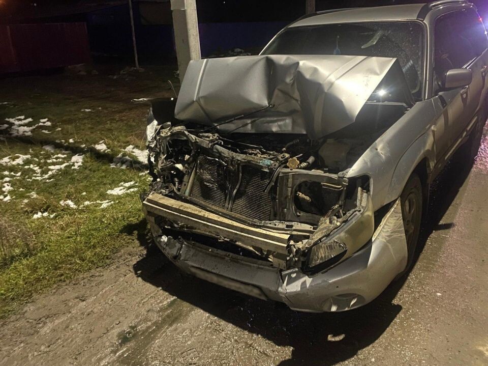    "Пьяное" ДТП в селе Шебалино. Источник: МВД по Республике Алтай