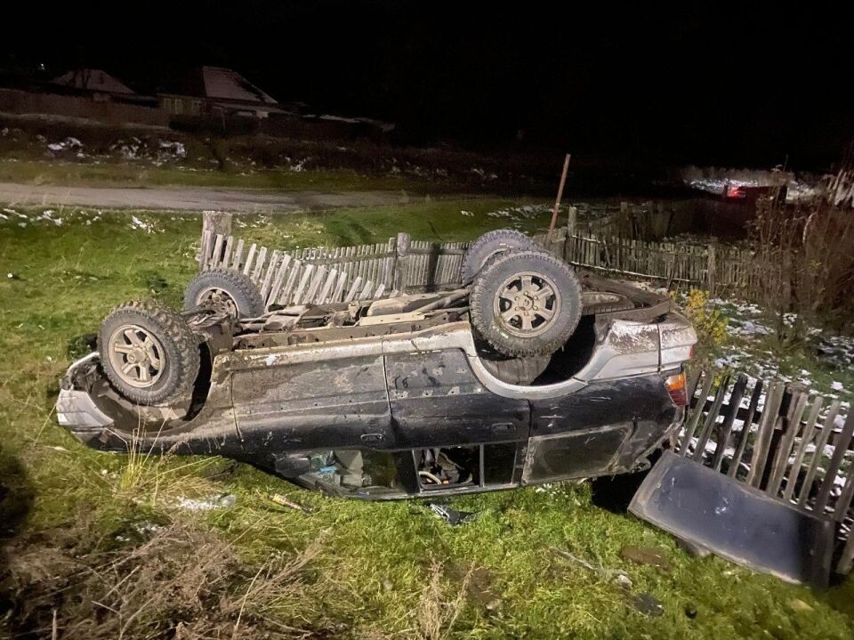    "Пьяное" ДТП в селе Шебалино. Источник: МВД по Республике Алтай