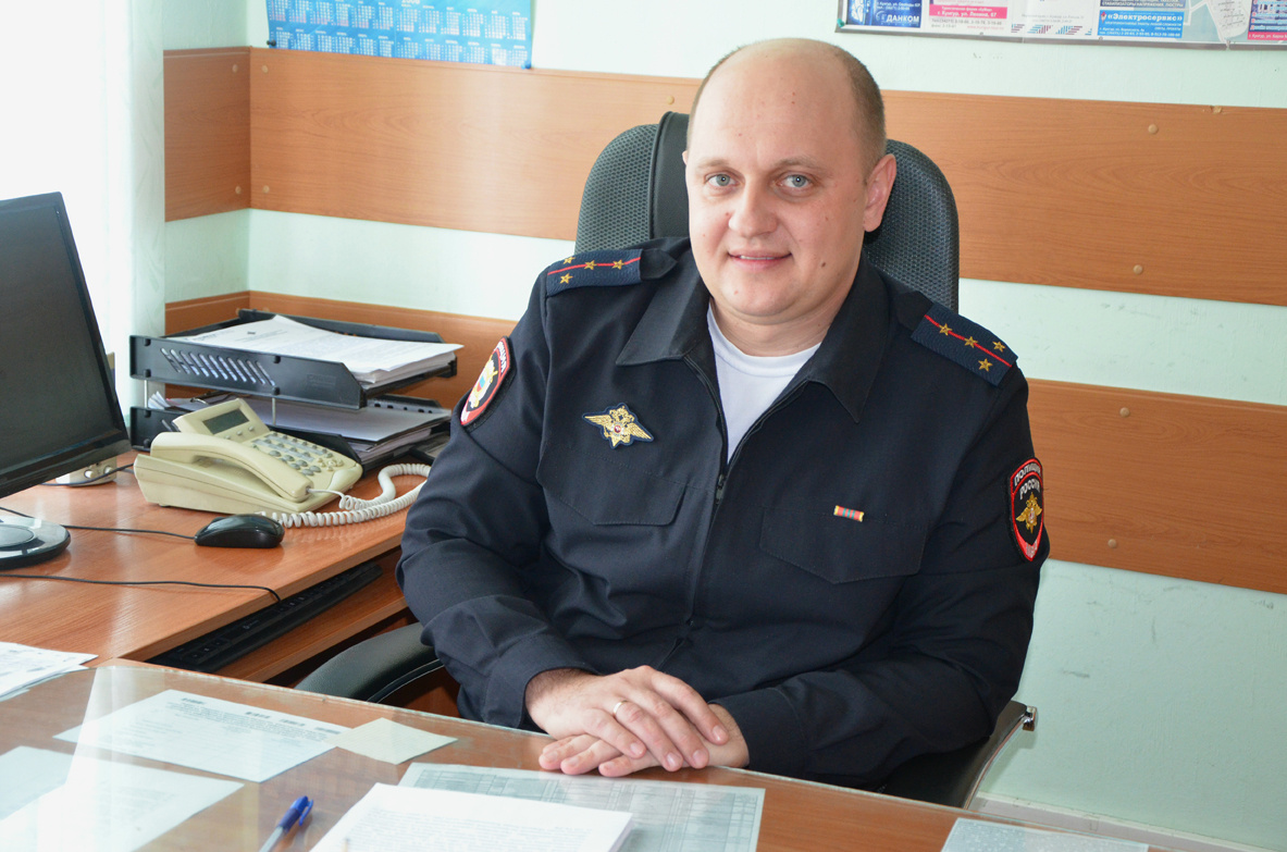 Начальник кунгурского уголовного розыска Денис Юрьевич Маркштедер