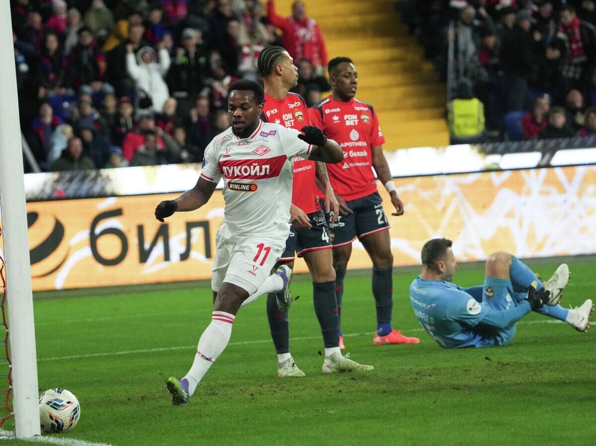    Футбол. РПЛ. ЦСКА (Москва) – "Спартак" (Москва)© РИА Новости / Александр Вильф