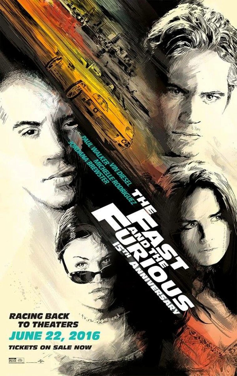 Постер к фильму "Форсаж" (источник: https://www.kinopoisk.ru/picture/2826629/) 