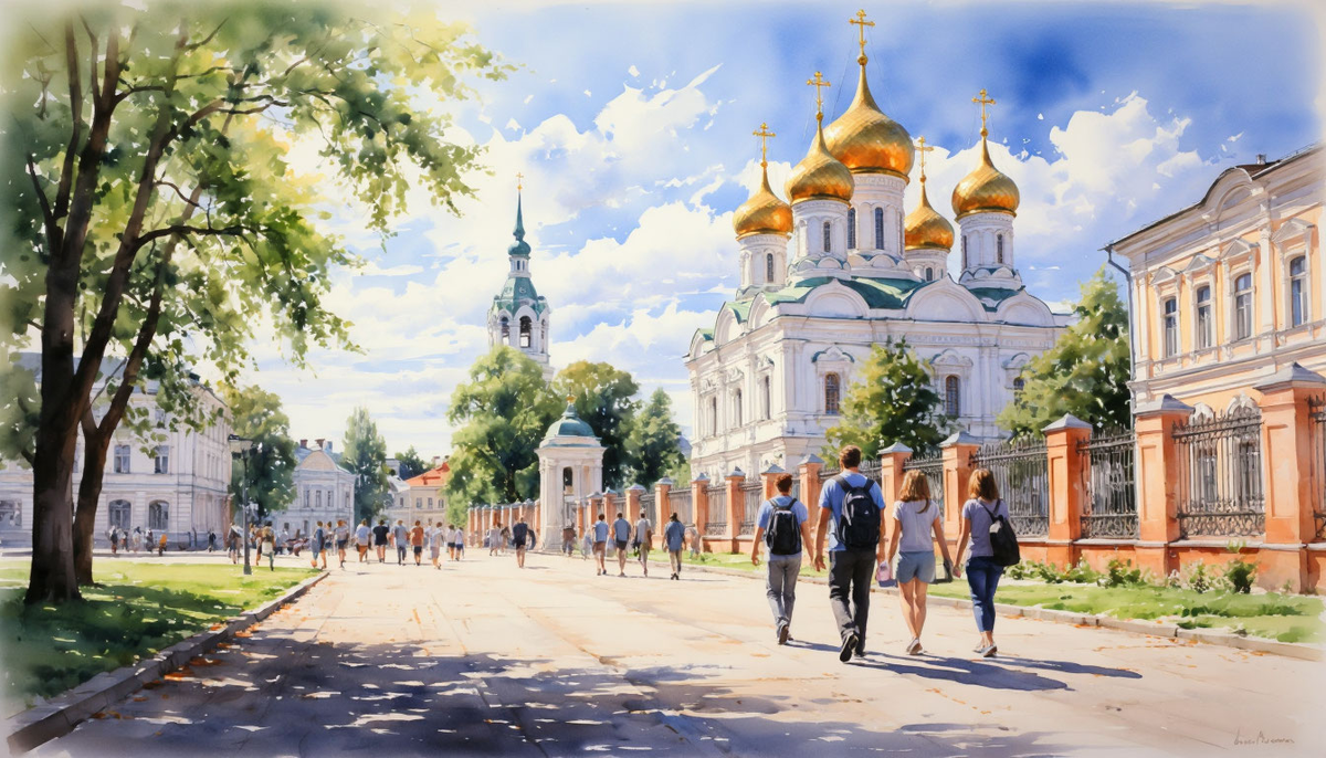 Золотое Кольцо: Автобусный экскурсионный тур из Самары, Тольятти, Сызрани и Ульяновска.