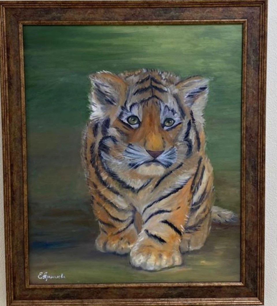    Картина Елены Арамилевой. Фото: предоставлено "КП - Дальний Восток"