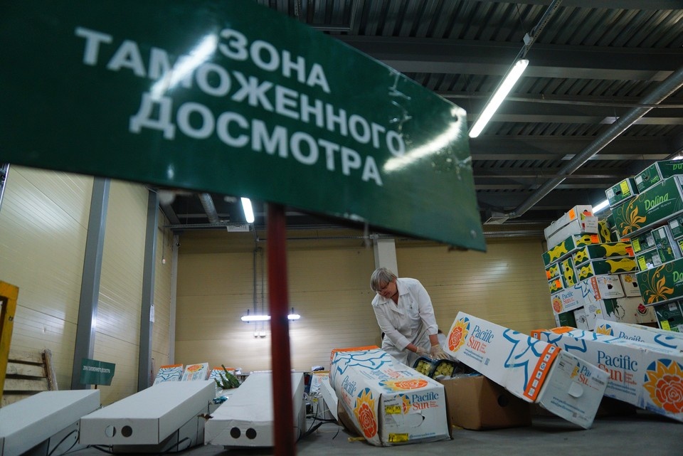    Почти 30 кг нелегальной продукции изъяли в нижегородском аэропорту. Алексей БУЛАТОВ