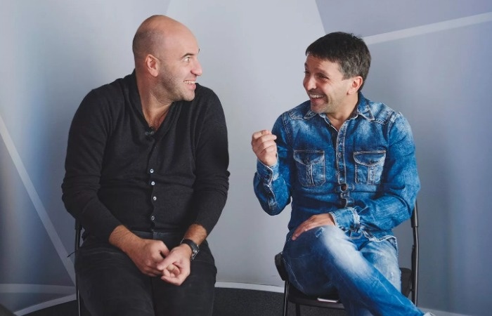 Ростислав Хаит и Леонид Барац.