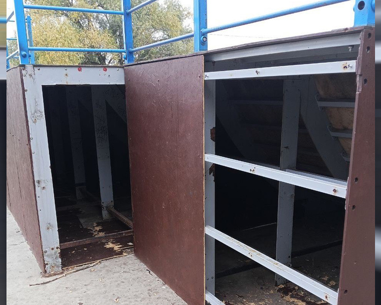     В Курске вандалы повредили скейт-площадку на Ермошкином озере