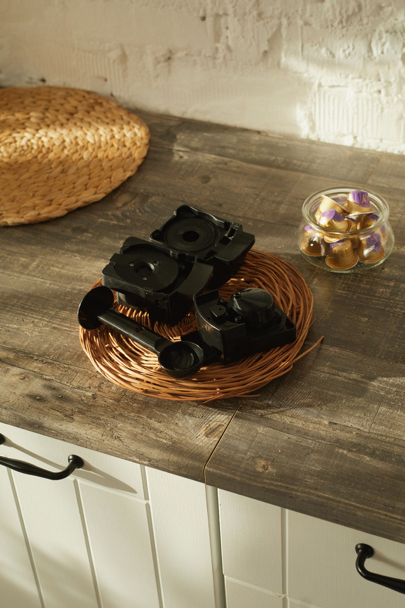 Разные насадки для кофе.