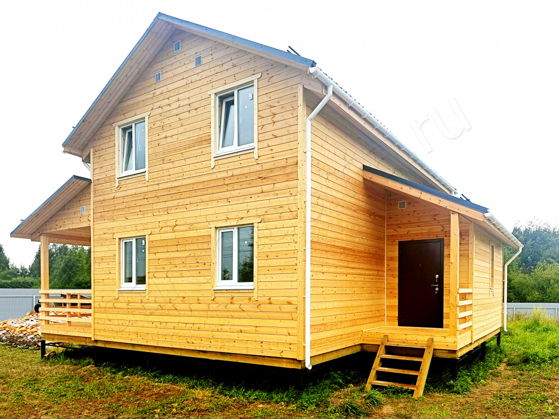 Каркасный дом в деревне Боровково